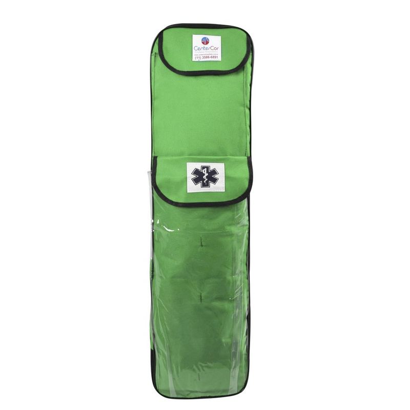 Bolsa-Porta-Talas-e-Colares-com-Bolso-Transparente-Verde