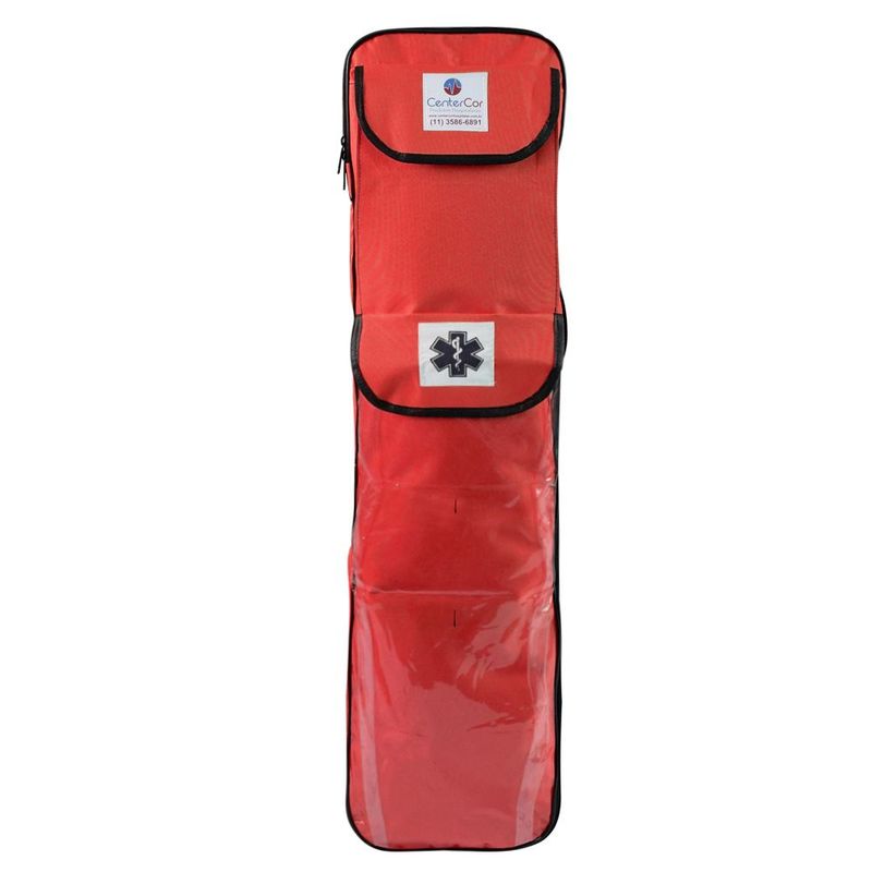Bolsa-Porta-Talas-e-Colares-com-Bolso-Transparente-Vermelha