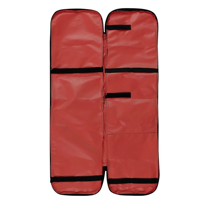 Bolsa-Porta-Talas-e-Colares-com-Bolso-Transparente-Vermelha