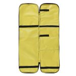 Bolsa-Porta-Talas-e-Colares-com-Bolso-Transparente-Amarela
