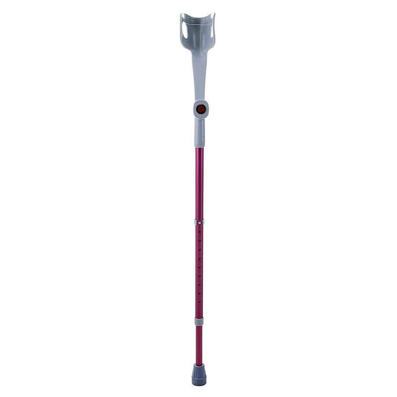 Muleta-em-Aluminio-Vermelho-Anodizado-Par-MacroLife