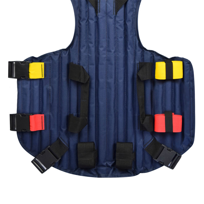 Imobilizador-Dorsal-KED-Infantil-Marinho