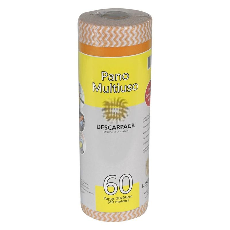 Pano-Multiuso-30cm-x-30m-Laranja-Rolo-Descarpack