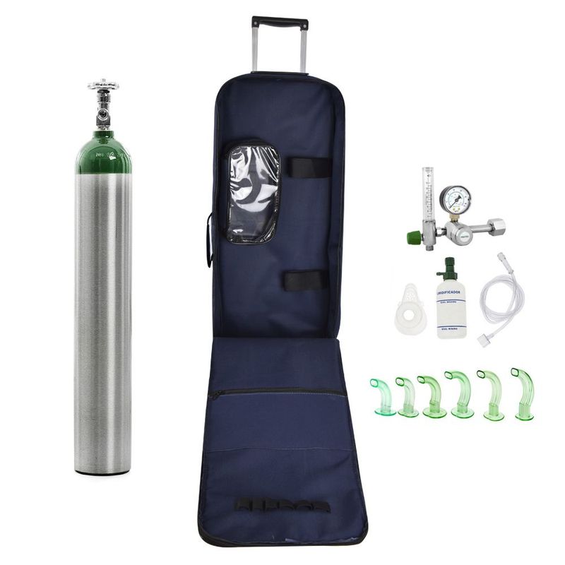 Kit-Oxigenio-Portatil-5-Litros-Bolsa-Marinho-com-Rodinhas-Sem-Carga