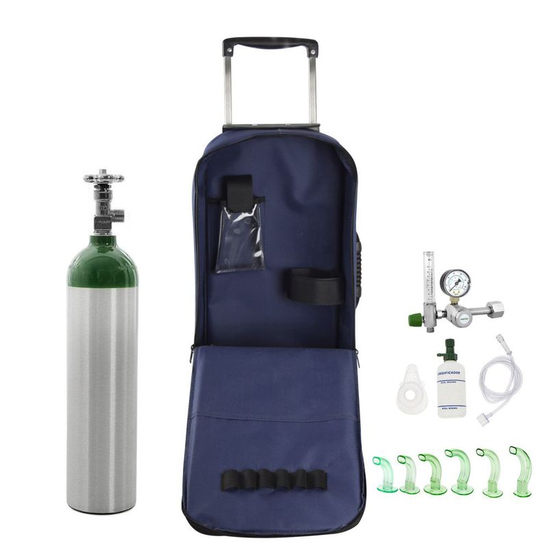 Kit-Oxigenio-Portatil-3-Litros-Bolsa-Marinho-com-Rodinhas-Sem-Carga