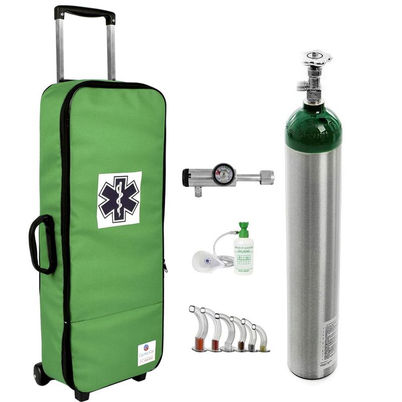 Kit-Oxigenio-5L-Bolsa-Verde-com-Rodinhas-Sem-Carga-Valvula-Click