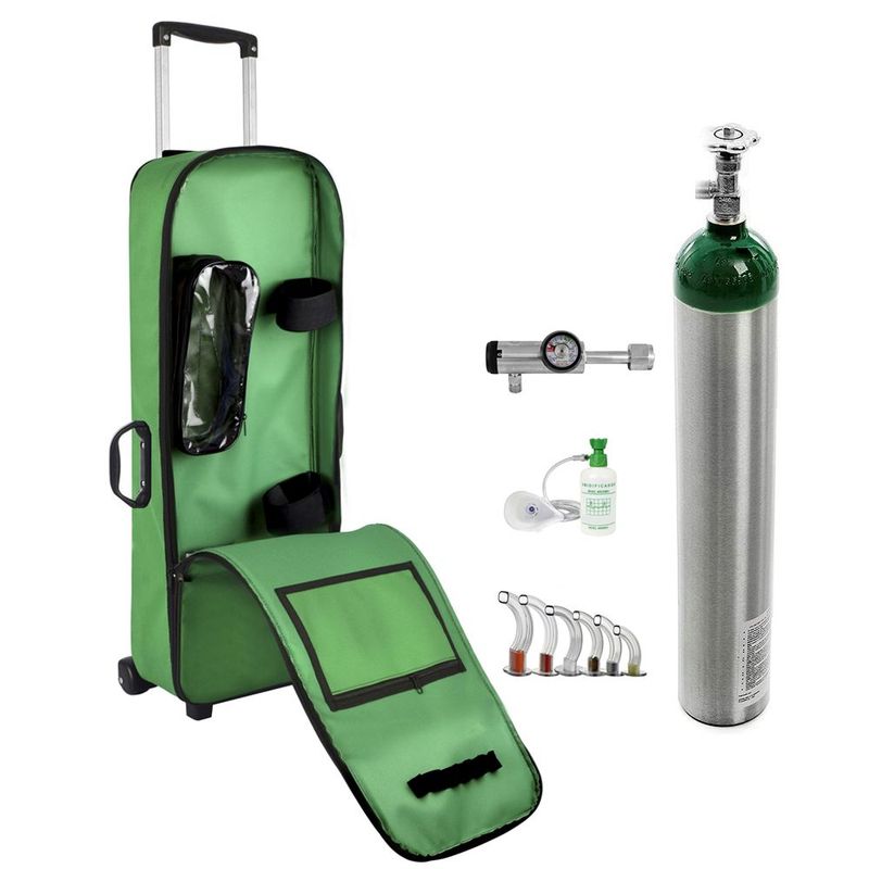 Kit-Oxigenio-5L-Bolsa-Verde-com-Rodinhas-Sem-Carga-Valvula-Click