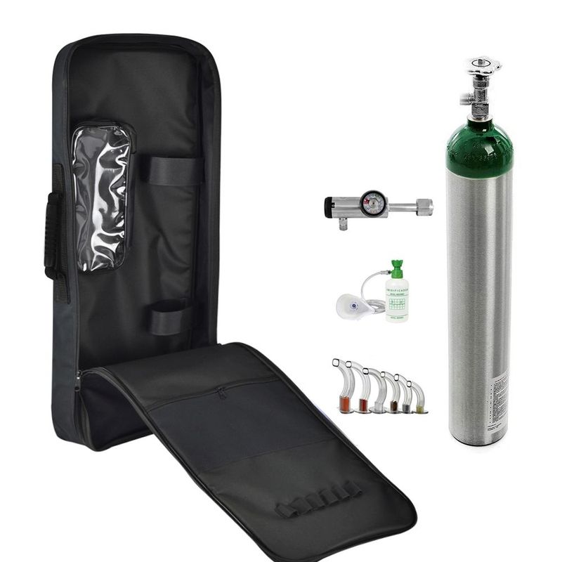 Kit-Oxigenio-5L-Aluminio-com-Bolsa-Preta-Sem-Carga-Valvula-Click