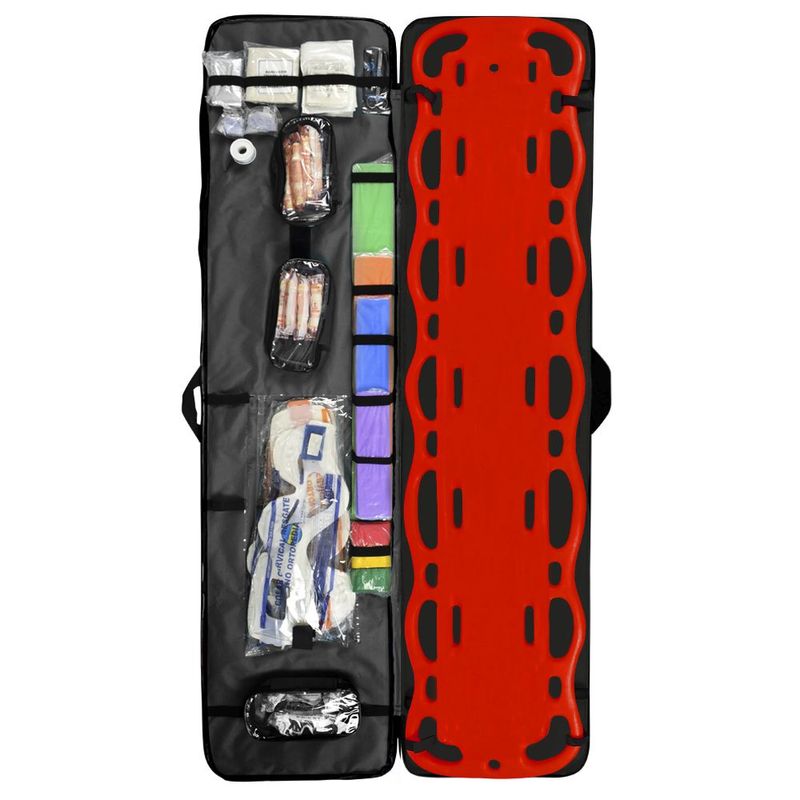 Kit-Cipa-com-Prancha-em-Polietileno-Vermelha-Capa-Preta