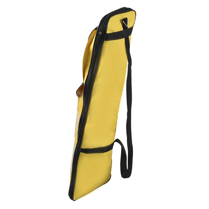 Bolsa-Porta-Talas-e-Colares-com-Bolso-Transparente-Completa-Amarela