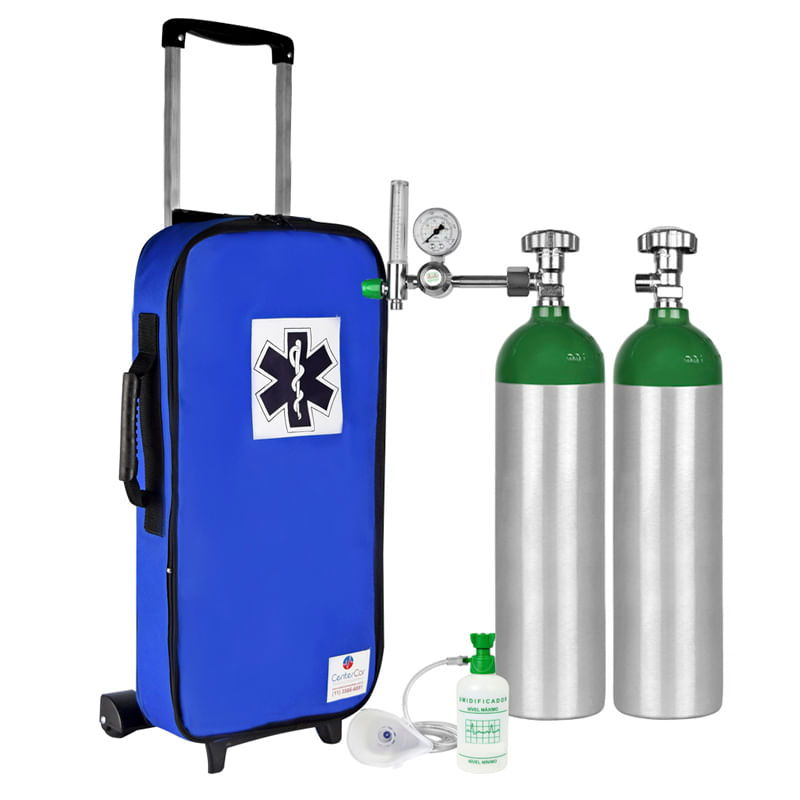 Kit-Oxigenio-3L-2-Cilindros-Bolsa-com-Rodinhas-Royal