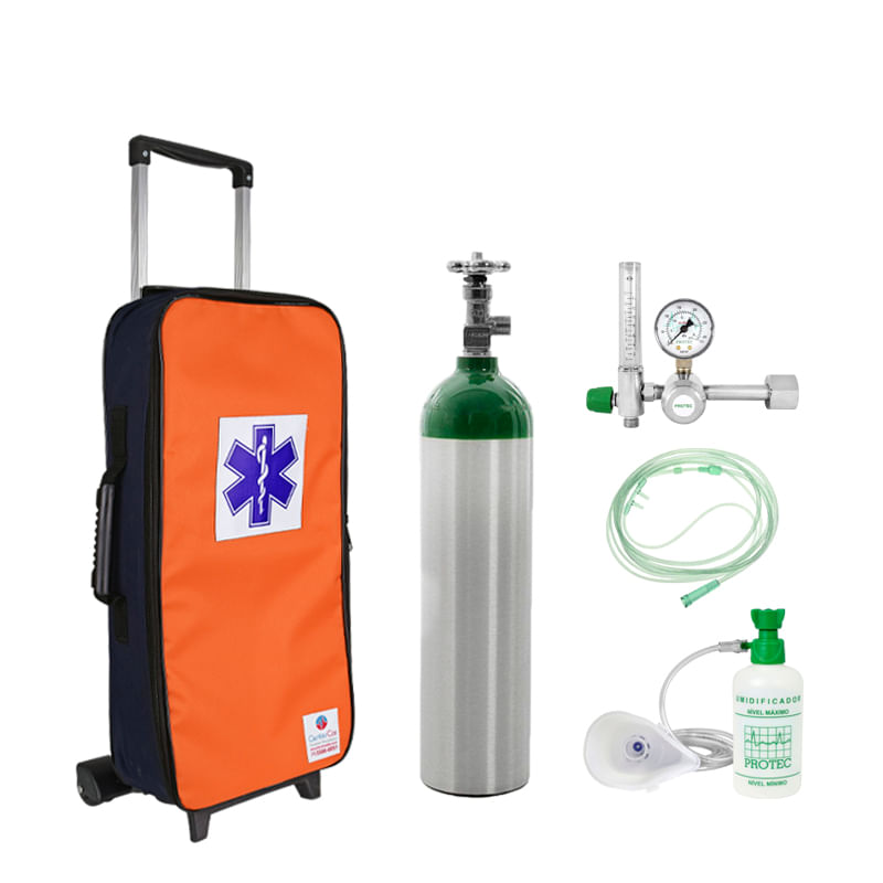 Kit-Oxigenio-3L-Completo-Centercor-Laranja-e-Azul