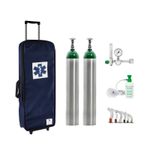 Kit-Oxigenio-5L-2-Cilindros-Bolsa-com-Rodinhas-Marinho