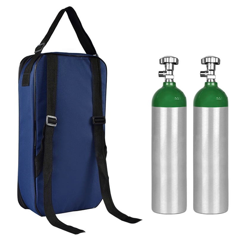 Kit-Oxigenio-3L-2-Cilindros-Bolsa-Marinho