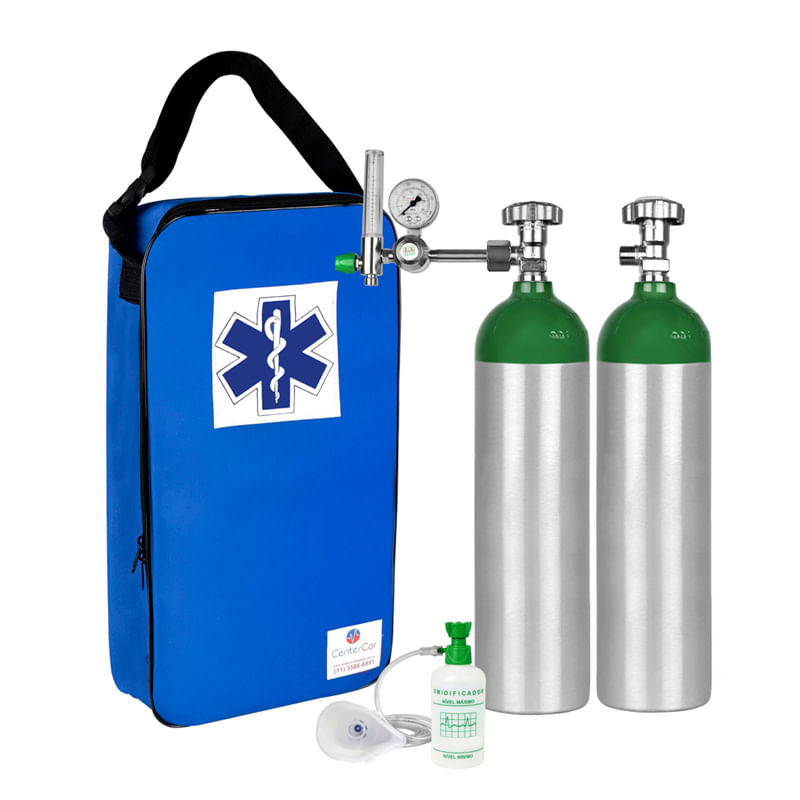 Kit-Oxigenio-3L-2-Cilindros-Bolsa-Royal