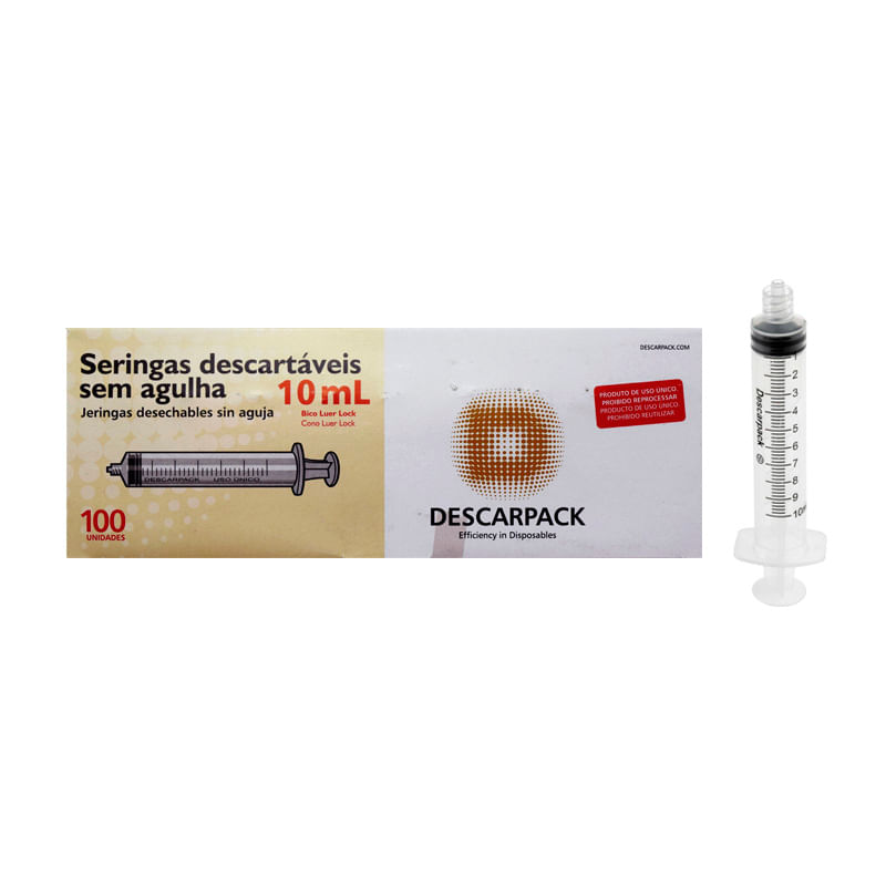 Seringa-10-ml-sem-Agulha-Bico-Luer-Lock-Caixa-100-Unidades