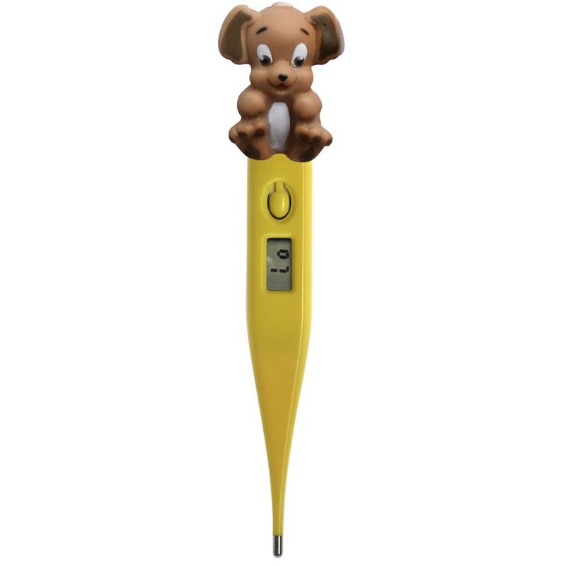 Termometro-Kids-com-Bichinho-e-Display-de-Cristal-Liquido---Amarelo