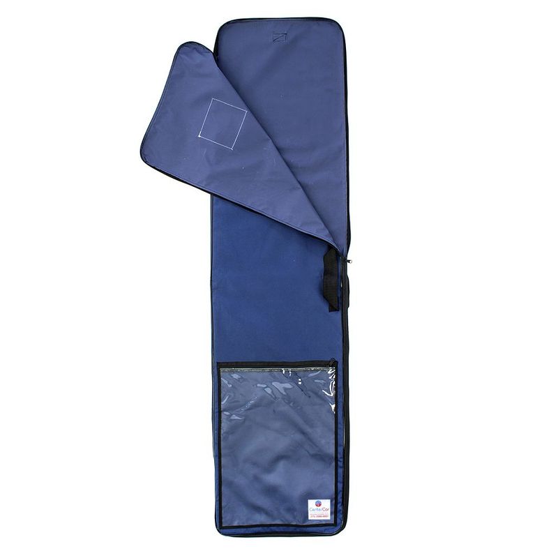 Capa-para-Prancha-com-Bolso-Transparente-Marinho
