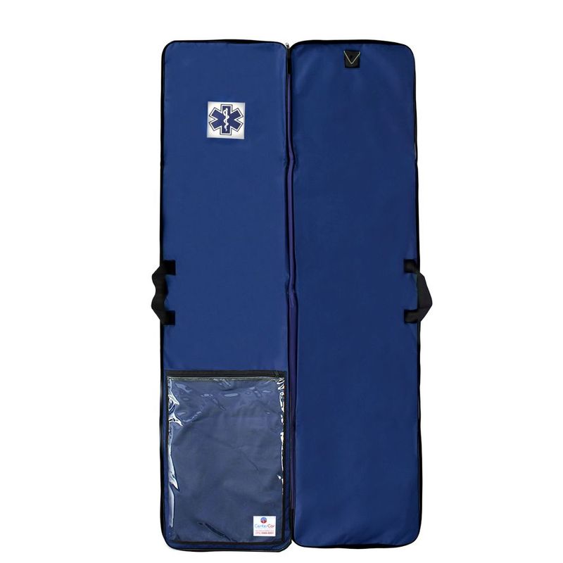 Capa-para-Prancha-com-Bolso-Transparente-Marinho