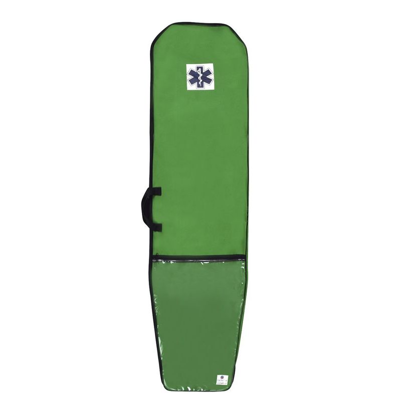 Capa-para-Prancha-Tampa-Caixao-com-Bolso-Transparente-Verde
