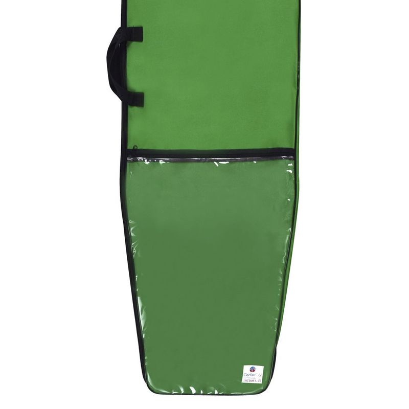 Capa-para-Prancha-Tampa-Caixao-com-Bolso-Transparente-Verde