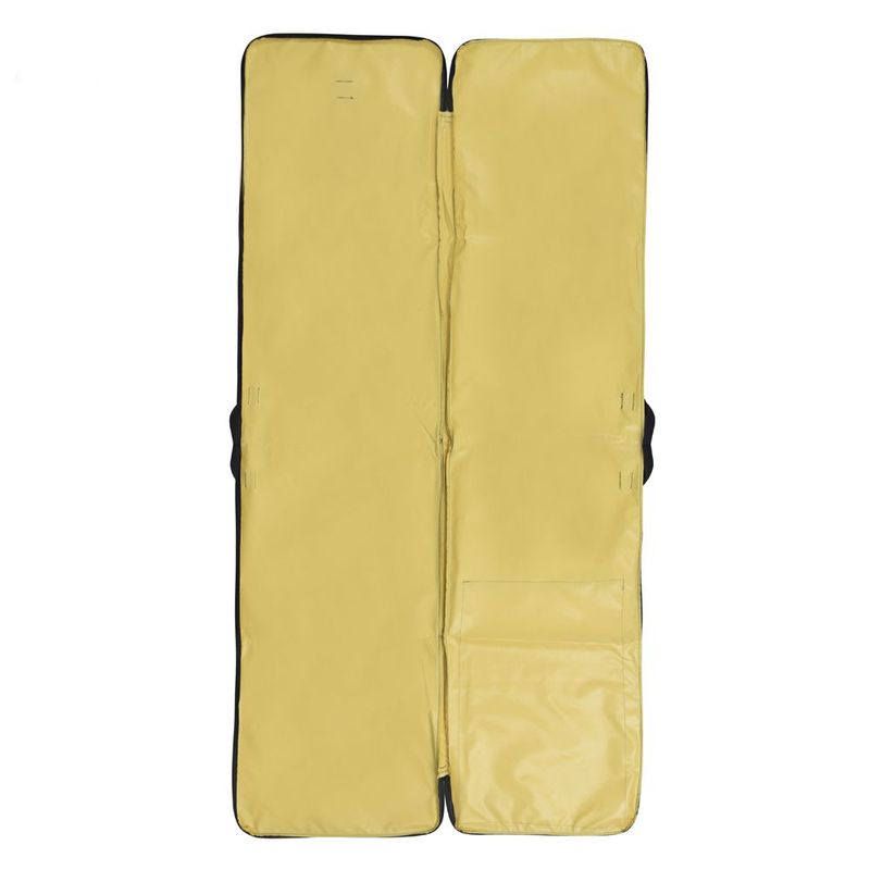 Capa-para-Prancha-com-Bolso-Transparente-Amarela