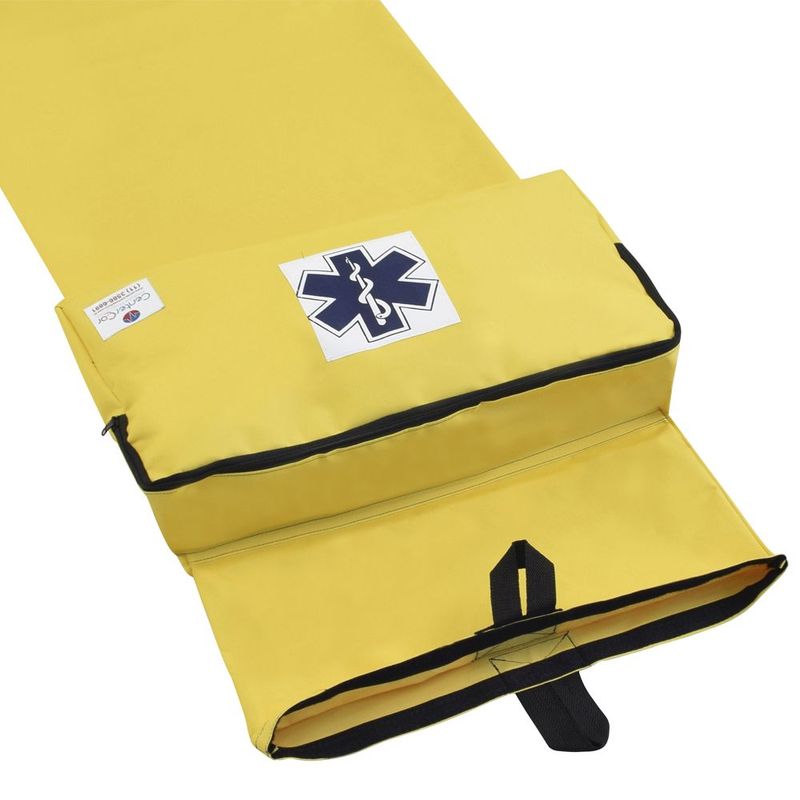 Capa-para-Prancha-com-Bolso-Porta-Imobilizador-Amarela