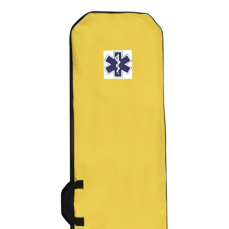Capa-para-Prancha-Tampa-Caixao-com-Bolso-Transparente-Amarela