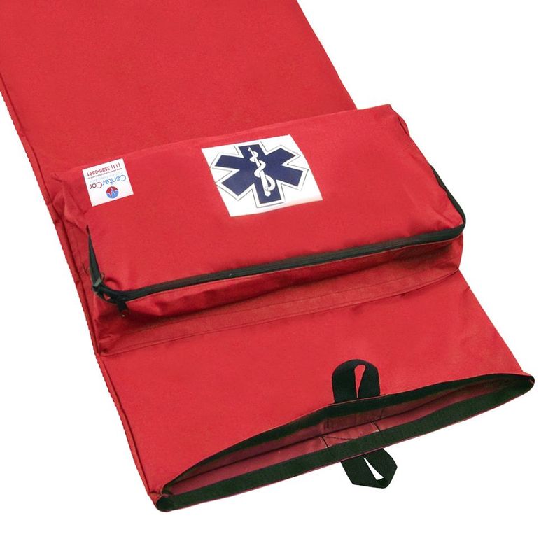 Capa-para-Prancha-com-Bolso-Porta-Imobilizador-Vermelha