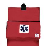 Capa-para-Prancha-com-Bolso-Porta-Imobilizador-Vermelha