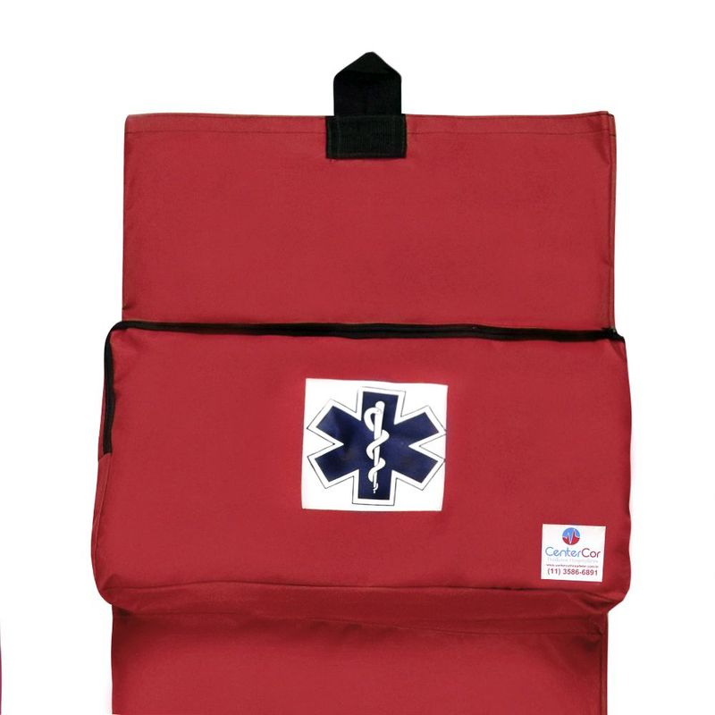 Capa-para-Prancha-com-Bolso-Porta-Imobilizador-Vermelha