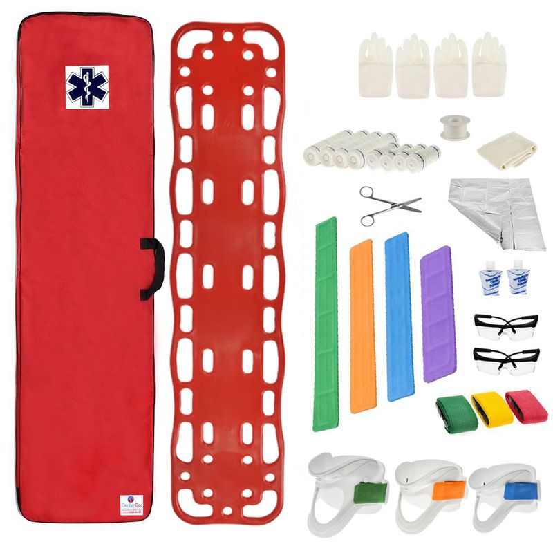 Kit Cipa com Prancha em Polietileno Vermelha Capa Vermelha-1760724722614